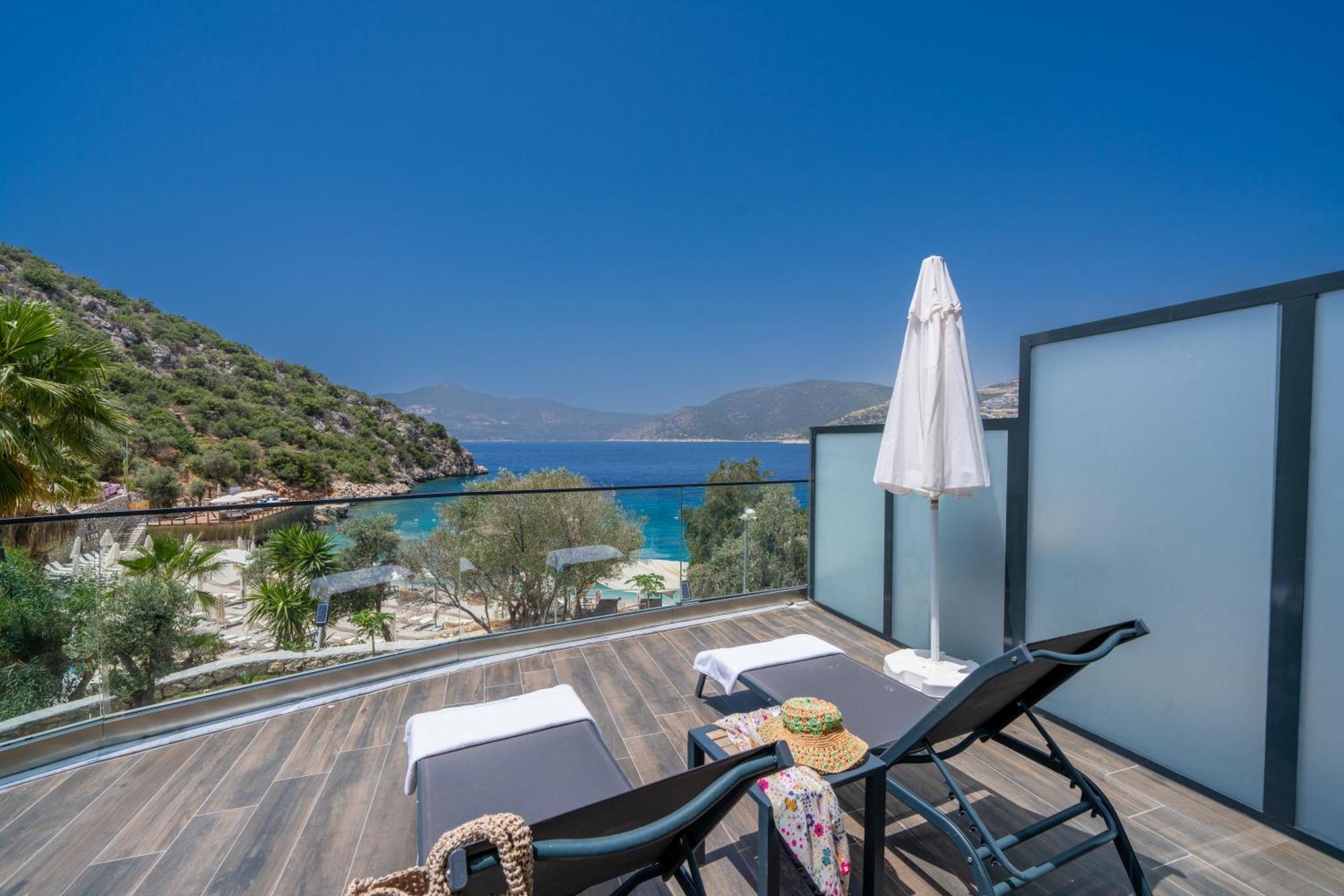 Kalkan Beach Park Hotel Каш Экстерьер фото