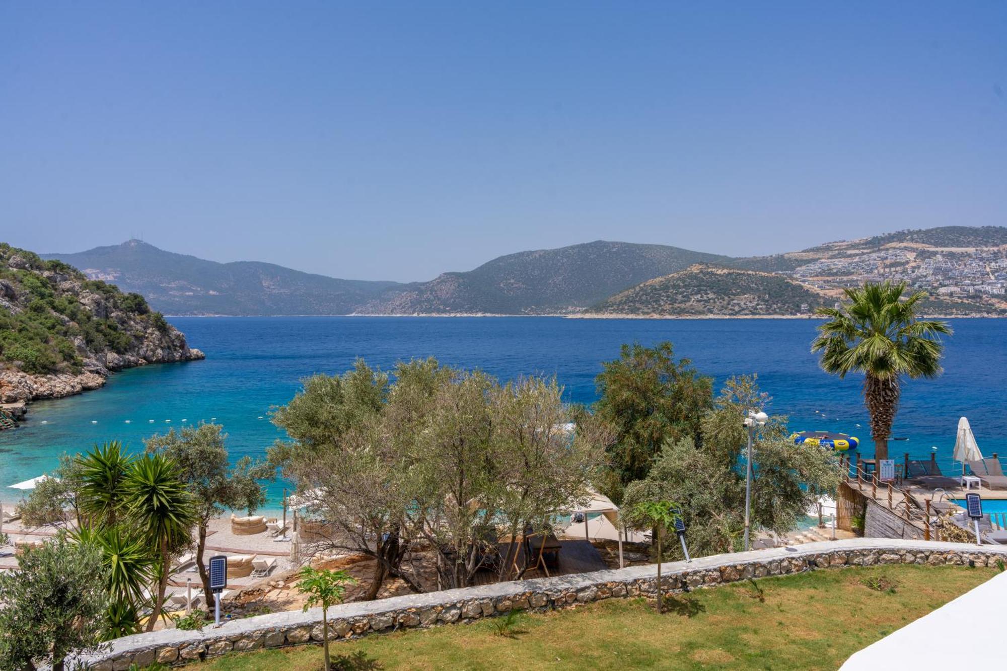 Kalkan Beach Park Hotel Каш Экстерьер фото