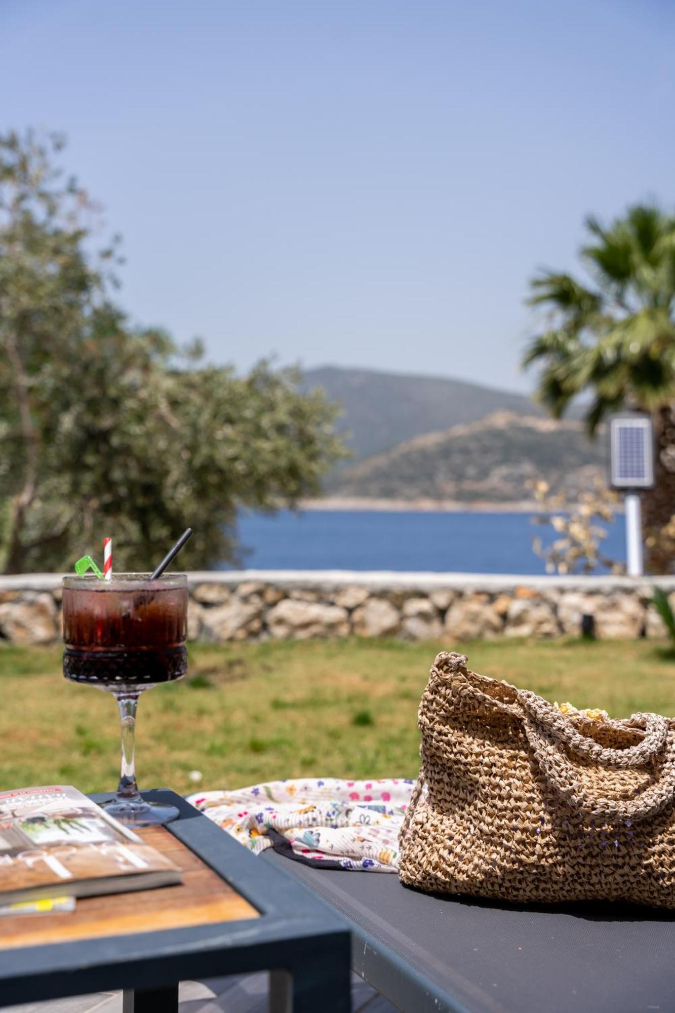 Kalkan Beach Park Hotel Каш Экстерьер фото
