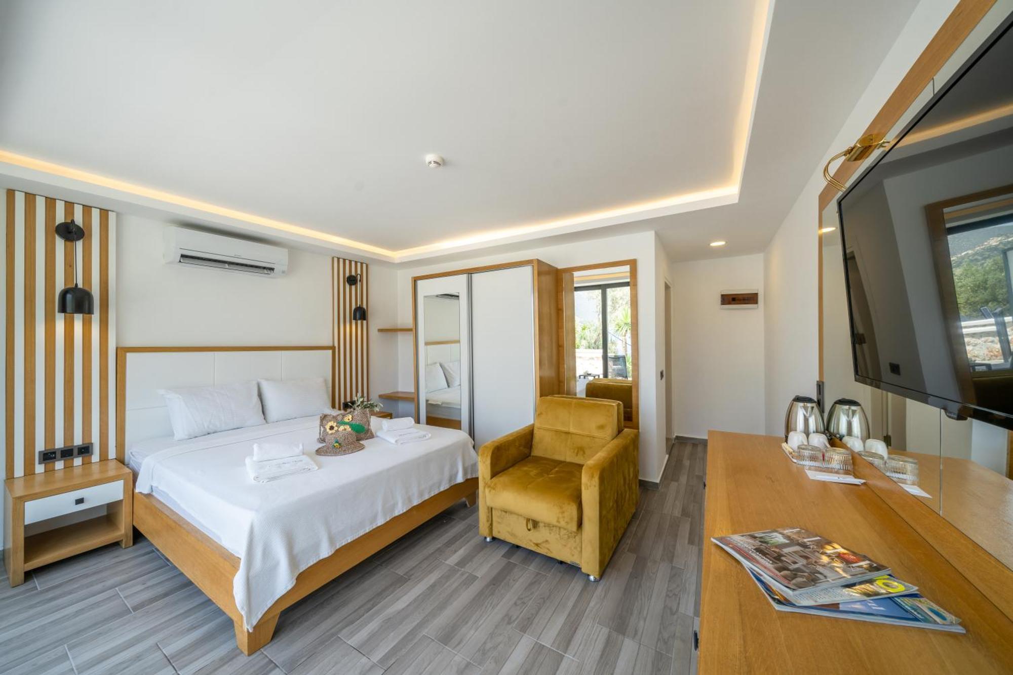 Kalkan Beach Park Hotel Каш Экстерьер фото